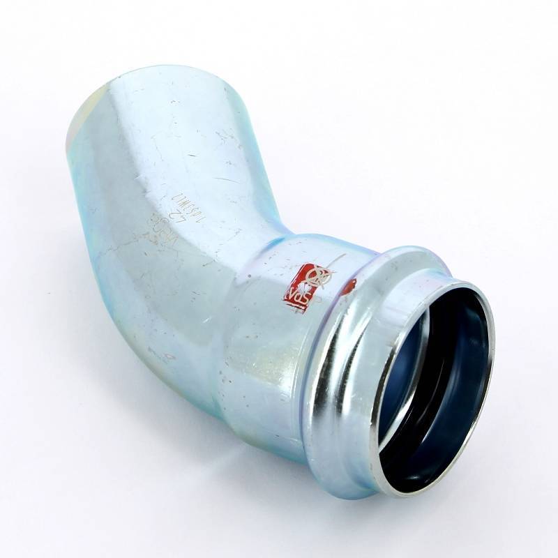 Угол-вставка пресс 45° Viega Prestabo 42 мм 558383