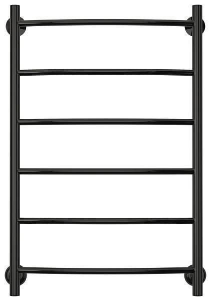 Полотенцесушитель водяной Стилье Версия-Н2 50x80 см черный 17622-8050