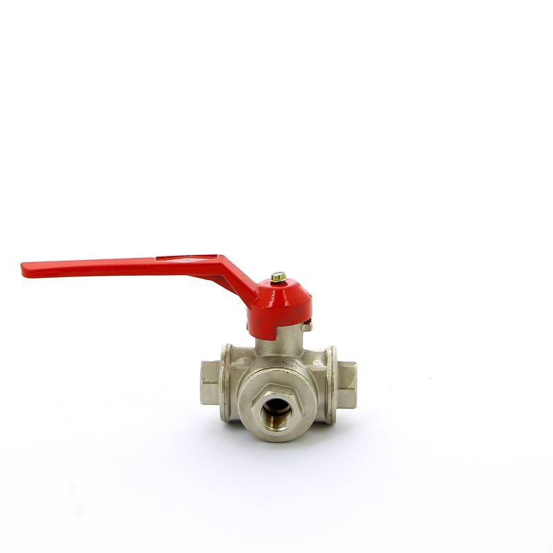 Кран шаровой трехходовой ITAP 128 T-порт рычаг 3/8 ВВ 1280038T