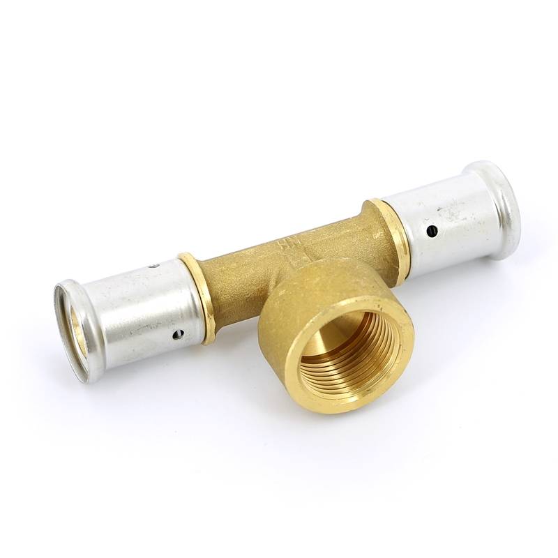 Тройник пресс Henco ВР 20 x 3/4 x 20 мм 13P-200520