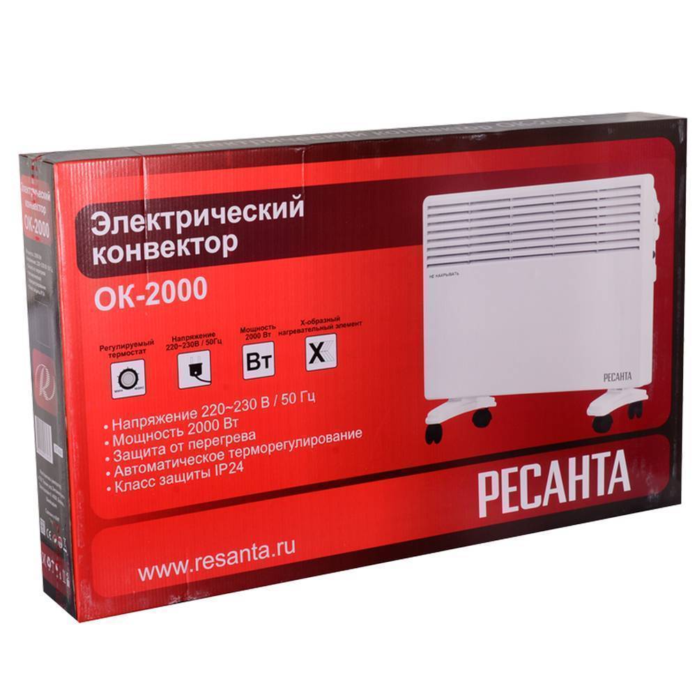 Конвектор электрический Ресанта ОК- Вт ОК-