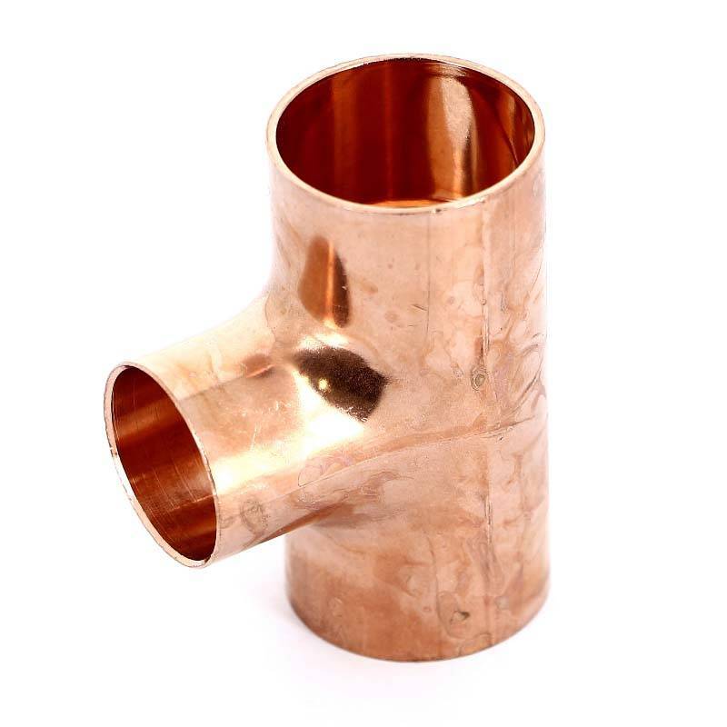 Тройник медный Viega под пайку 35х28х35 мм 105808