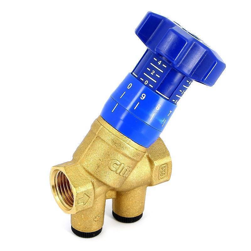 Клапан балансировочный ручной Cimberio 787OT/2R 1/2 ВР-ВР 787OTR/2P 1/2