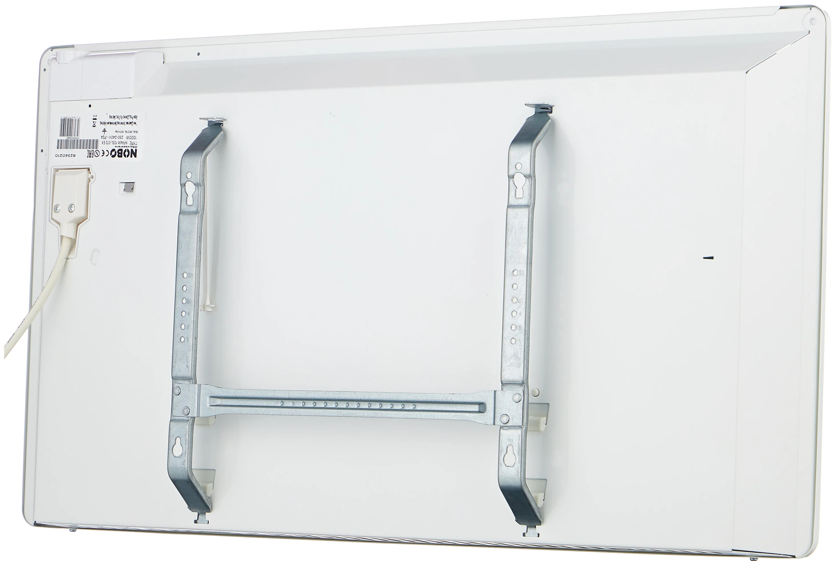 Конвектор электрический Nobo Nordic NFK 4W 20 2000 Вт настенный высота 400 мм NFK 4W 20