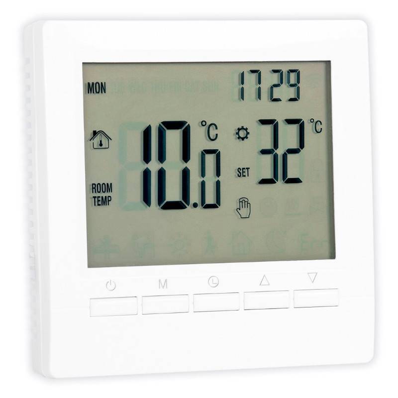 Термостат двухканальный Бастион TEPLOCOM TSFR-Prog-220/3A программируемый 936