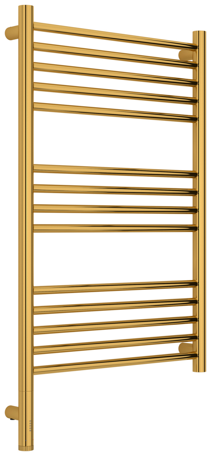 Полотенцесушитель электрический Сунержа Богема 3.1 прямая 500x800 мм левый золото глянцевое 03-6004-8050