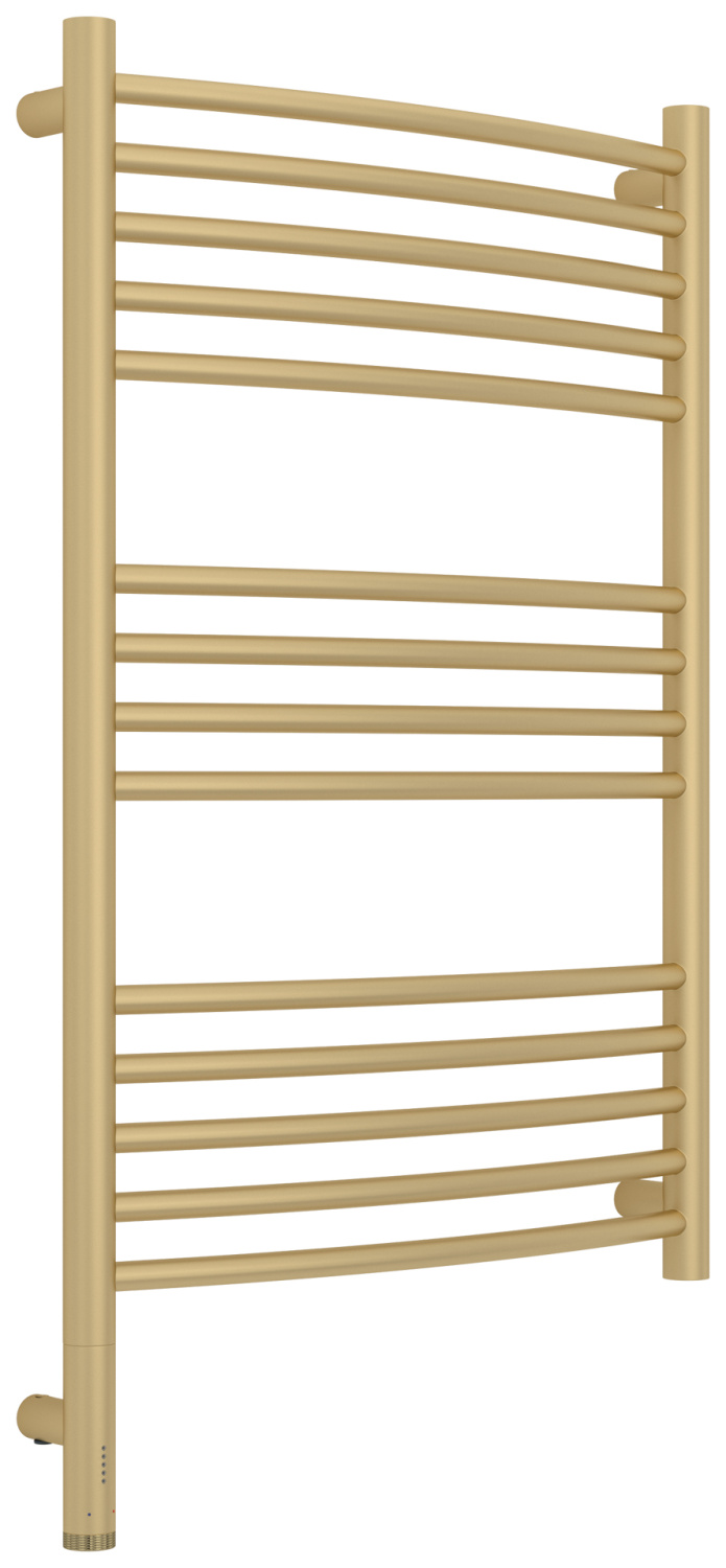 Полотенцесушитель электрический Сунержа Богема 3.1 выгнутая 50х80 см левый шампань матовая 022-6002-8050