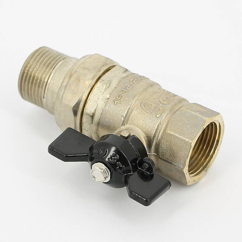 Кран шаровой LD Pride НВ 3/4 полнопроходной с разъемным соединением бабочка 47.306.20