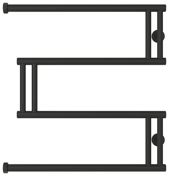 Полотенцесушитель водяной Сунержа High-Tech 600x600 мм темный титан муар 15-0050-6060