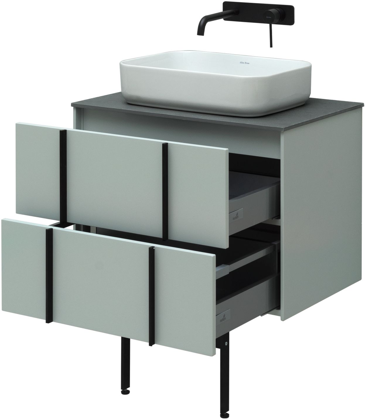 Тумба под раковину Allen Brau Reality 70x46.2x50 см папирус 1.32004.PWM