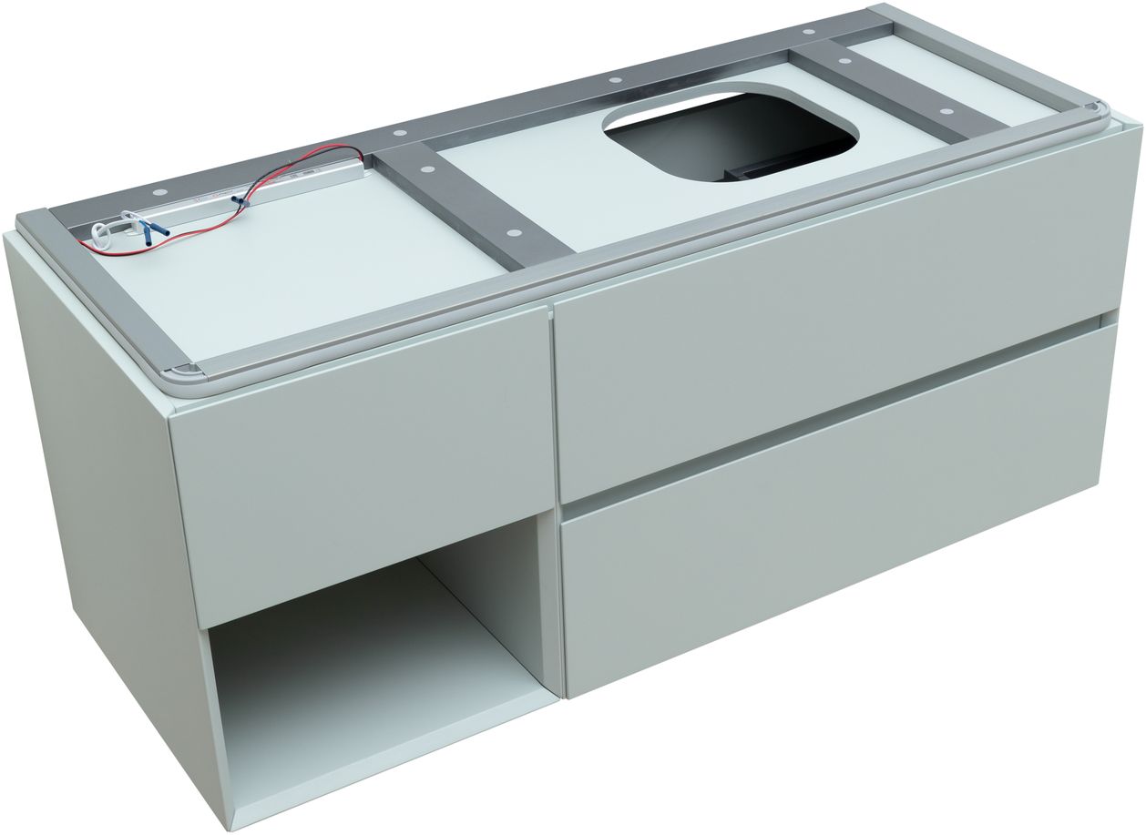 Тумба под раковину Allen Brau Infinity 119.2x45.6x51 см папирус 1.21007.PWM