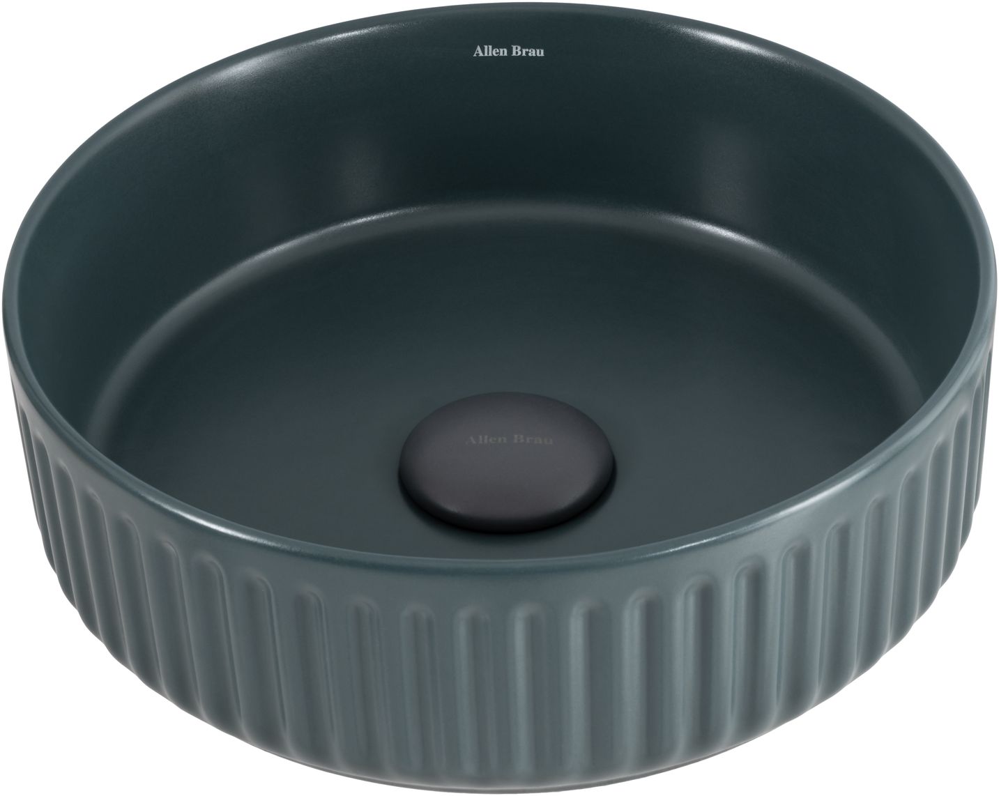 Раковина-чаша Allen Brau Fantasy 36х36х12 см петроль 4.11032.PT