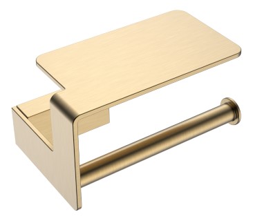 Держатель для туалетной бумаги Boheme Q матовое золото 10941-MG