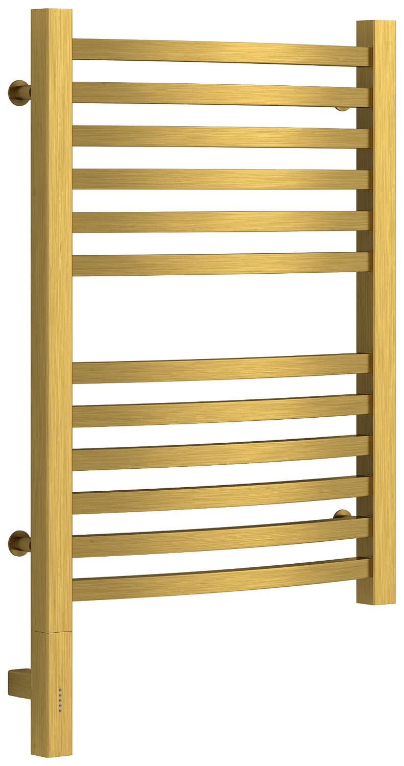 Полотенцесушитель электрический Сунержа Аркус 3.0 430x720 мм левый состаренная латунь 051-5704-6040