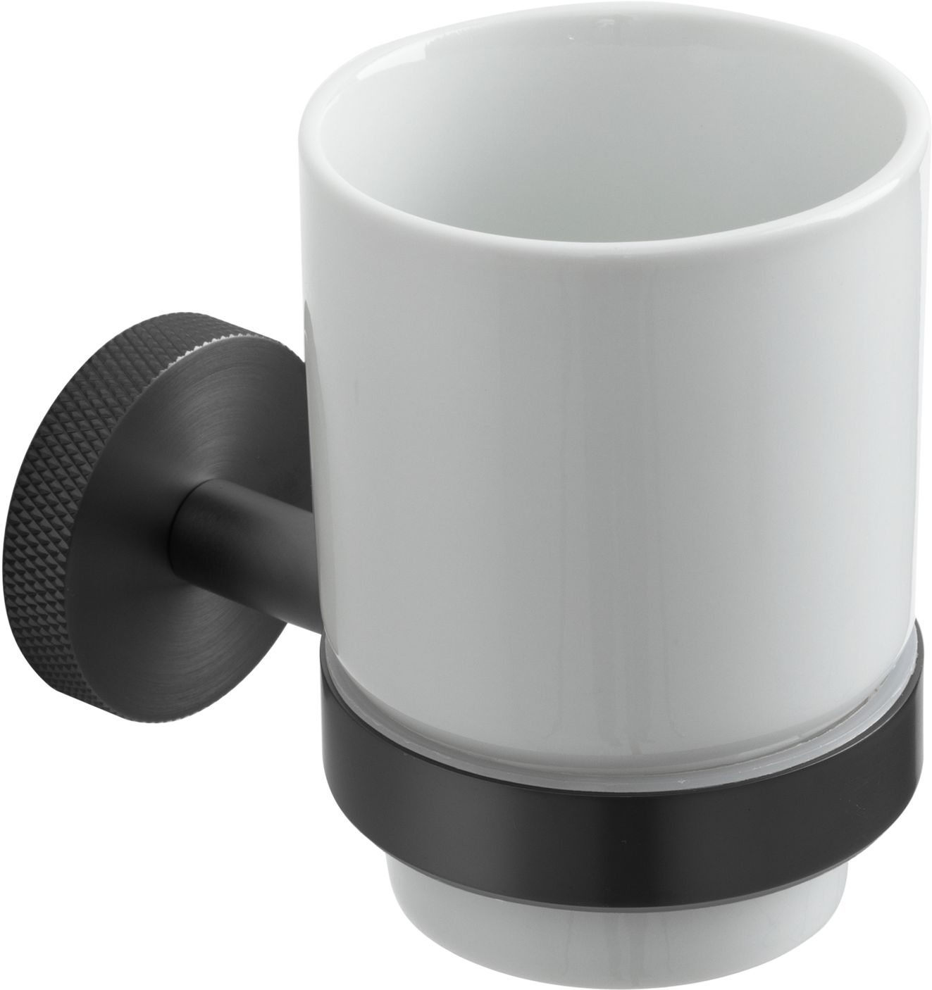 Стакан подвесной Allen Brau Priority 6.7x10.7x9.5 см графит браш 6.31002-MG