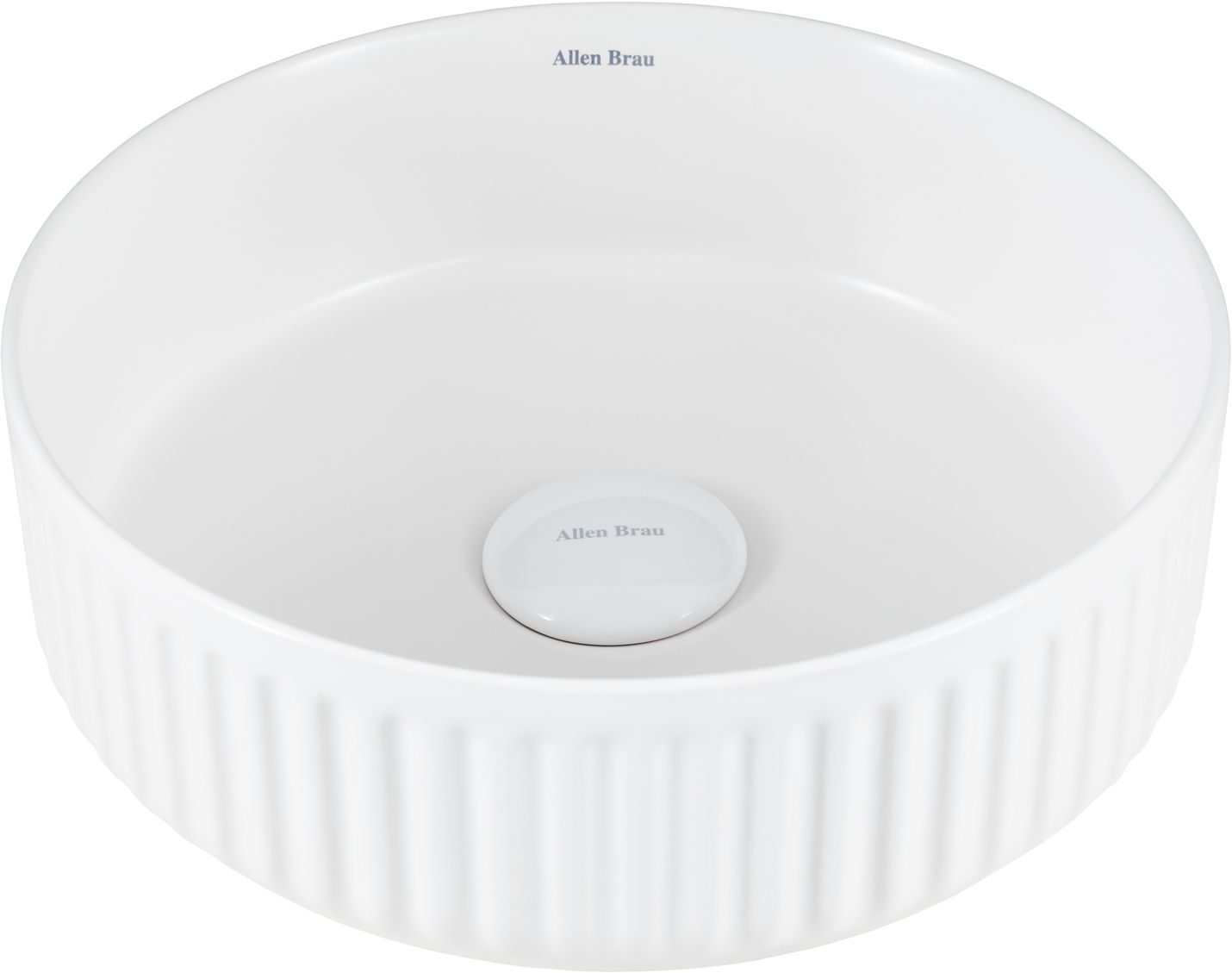 Раковина-чаша Allen Brau Fantasy 36х36х12 см белый 4.11032.21