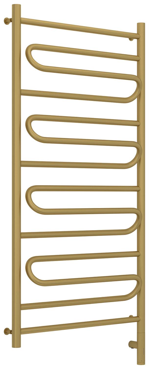 Полотенцесушитель электрический Сунержа Элегия 3.0 632x1324 мм правый матовое золото 032-5819-1260