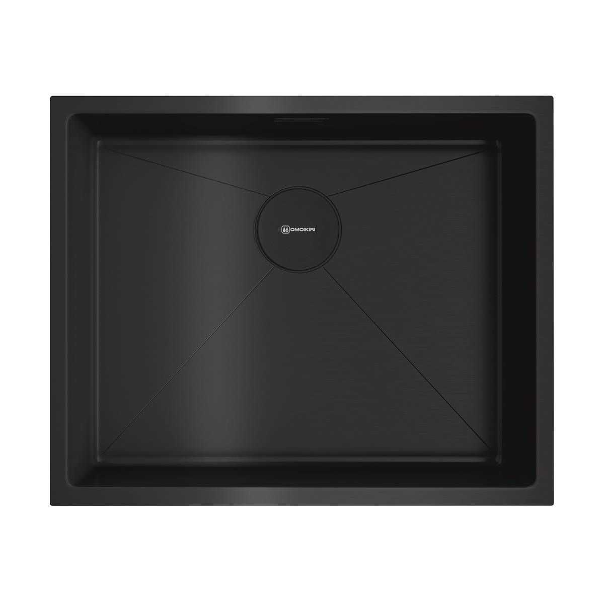 Кухонная мойка OMOIKIRI Taki 54-U/IF-GB 54x44 см графит 4997019