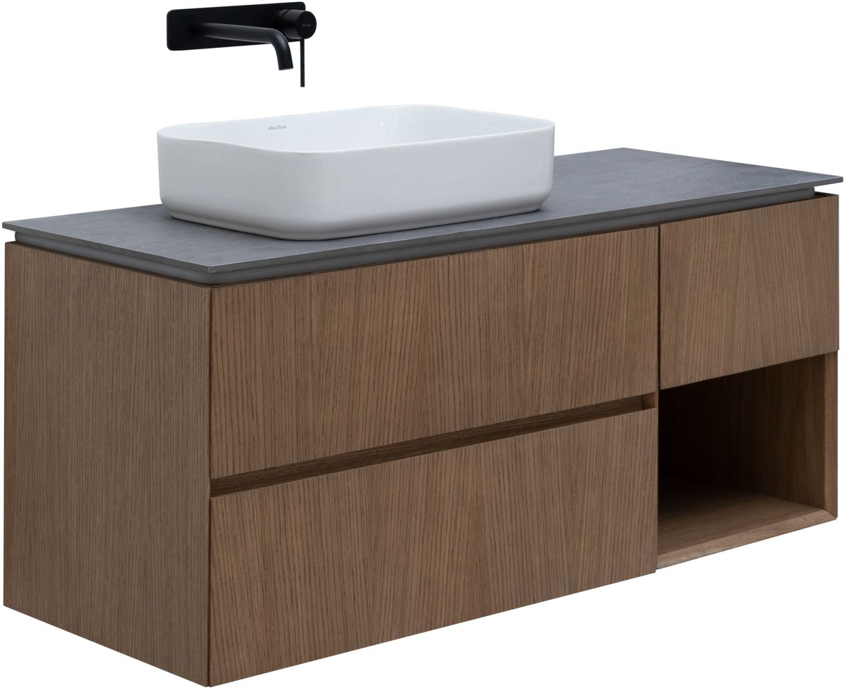Тумба под раковину Allen Brau Infinity 119.2x45.6x51 см дуб 1.21005.NO