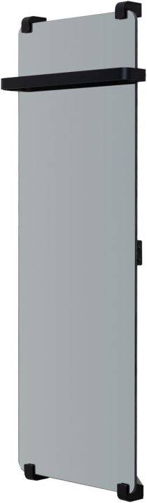 Полотенцесушитель электрический Allen Brau Infinity 44x6.6x120 см черный 00305020