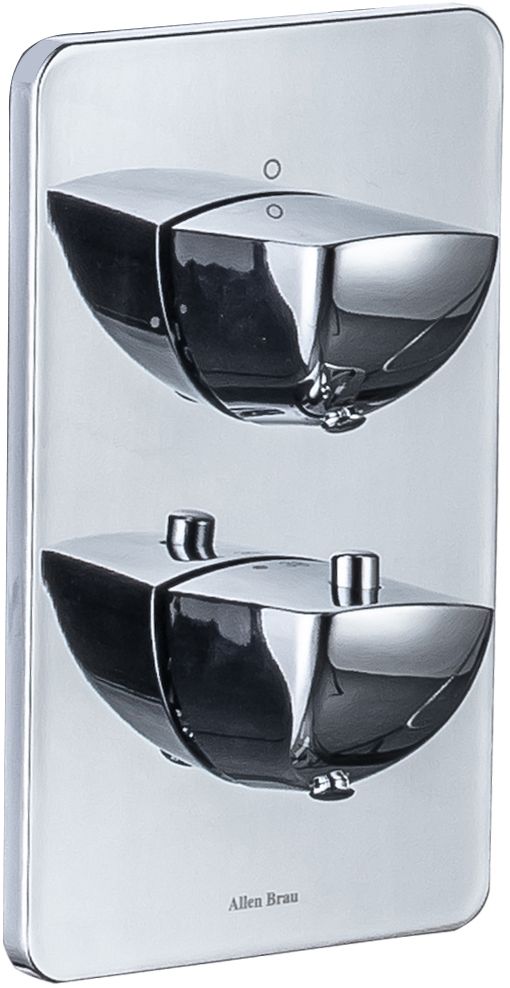 Смеситель для ванны с термостатом Allen Brau Infinity встраиваемый хром 5.21316-00