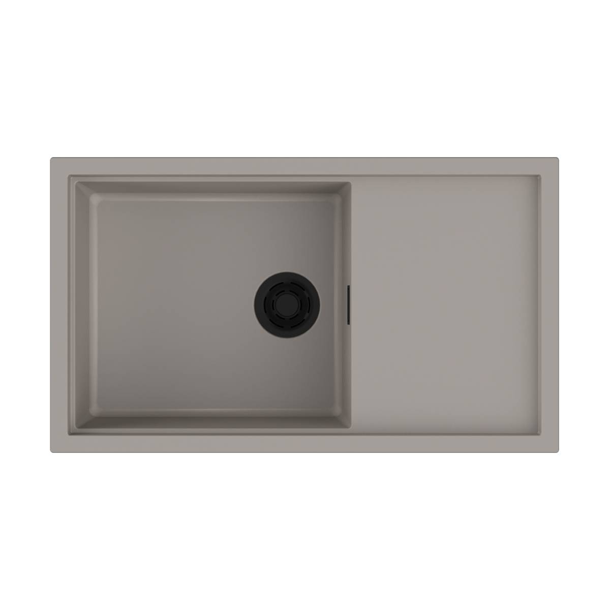 Кухонная мойка Omoikiri Sintesi 86-GR Artceramic 86x50 см leningrad grey 4997134