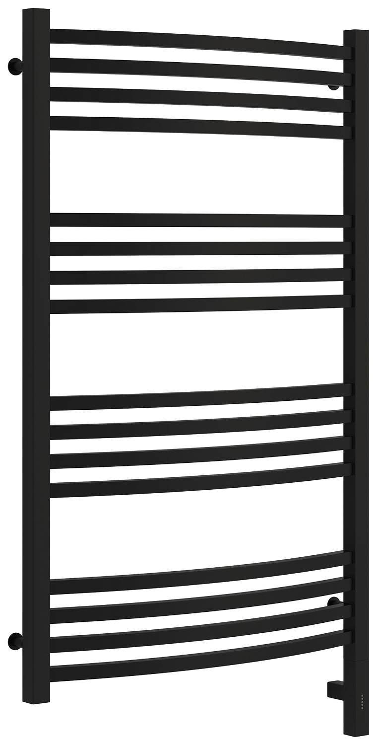 Полотенцесушитель электрический Сунержа Аркус 3.0 630x1120 мм правый матовый черный 31-5705-1060