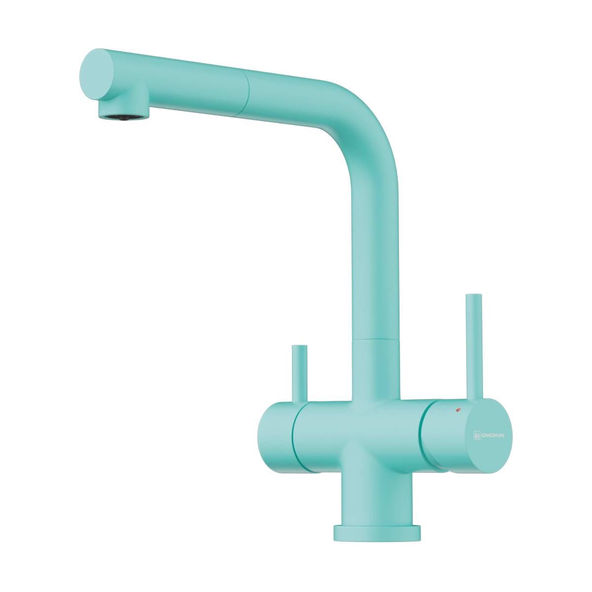 Смеситель для кухни Omoikiri Takamatsu-S-AZ с выдвижным изливом под фильтр Azur Blue 4994492