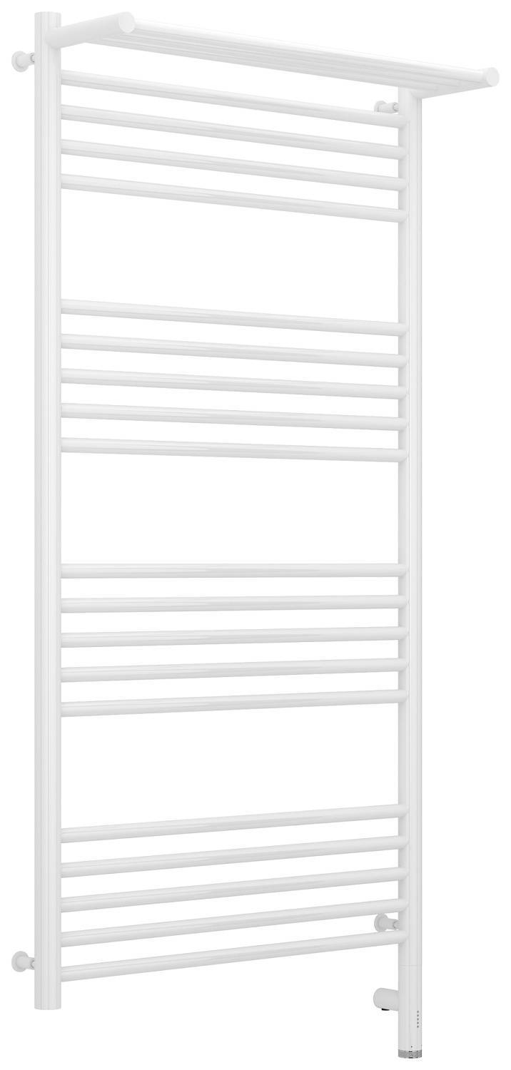 Полотенцесушитель электрический Сунержа Богема 3.0 с 1 полкой 632x1324 мм правый белый 12-5807-1260