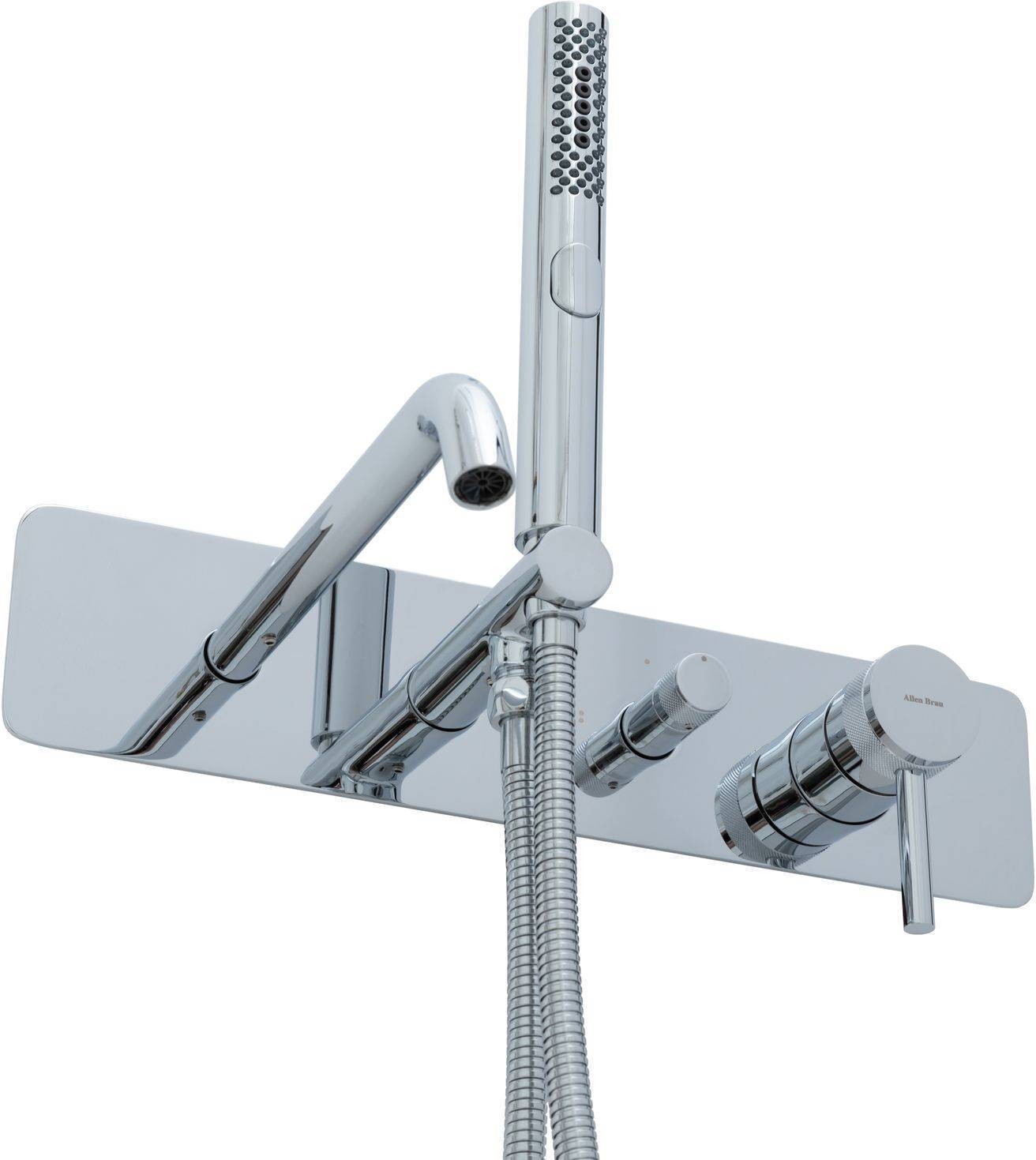 Смеситель для ванны Allen Brau Priority настенный встраиваемый хром 5.31A05-00