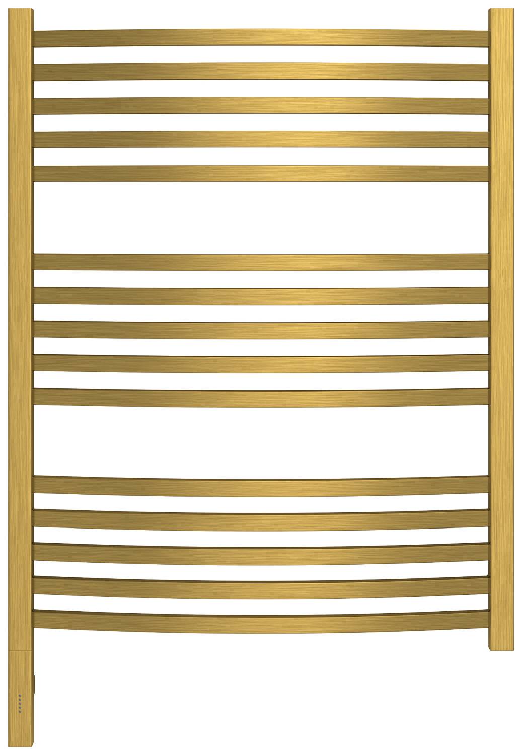 Полотенцесушитель электрический Сунержа Аркус 3.0 630x920 мм левый состаренная латунь 051-5704-8060