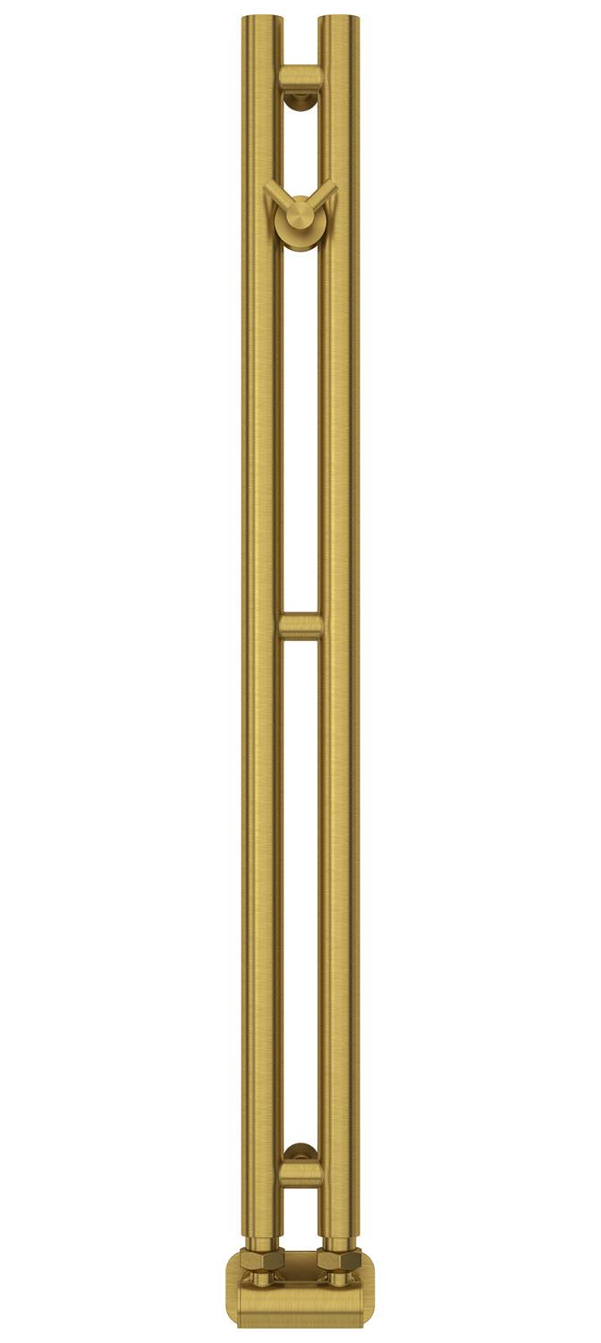 Полотенцесушитель водяной Сунержа Нюанс EU50 100x866 мм нижнее подключение состаренная латунь 051-0212-0840