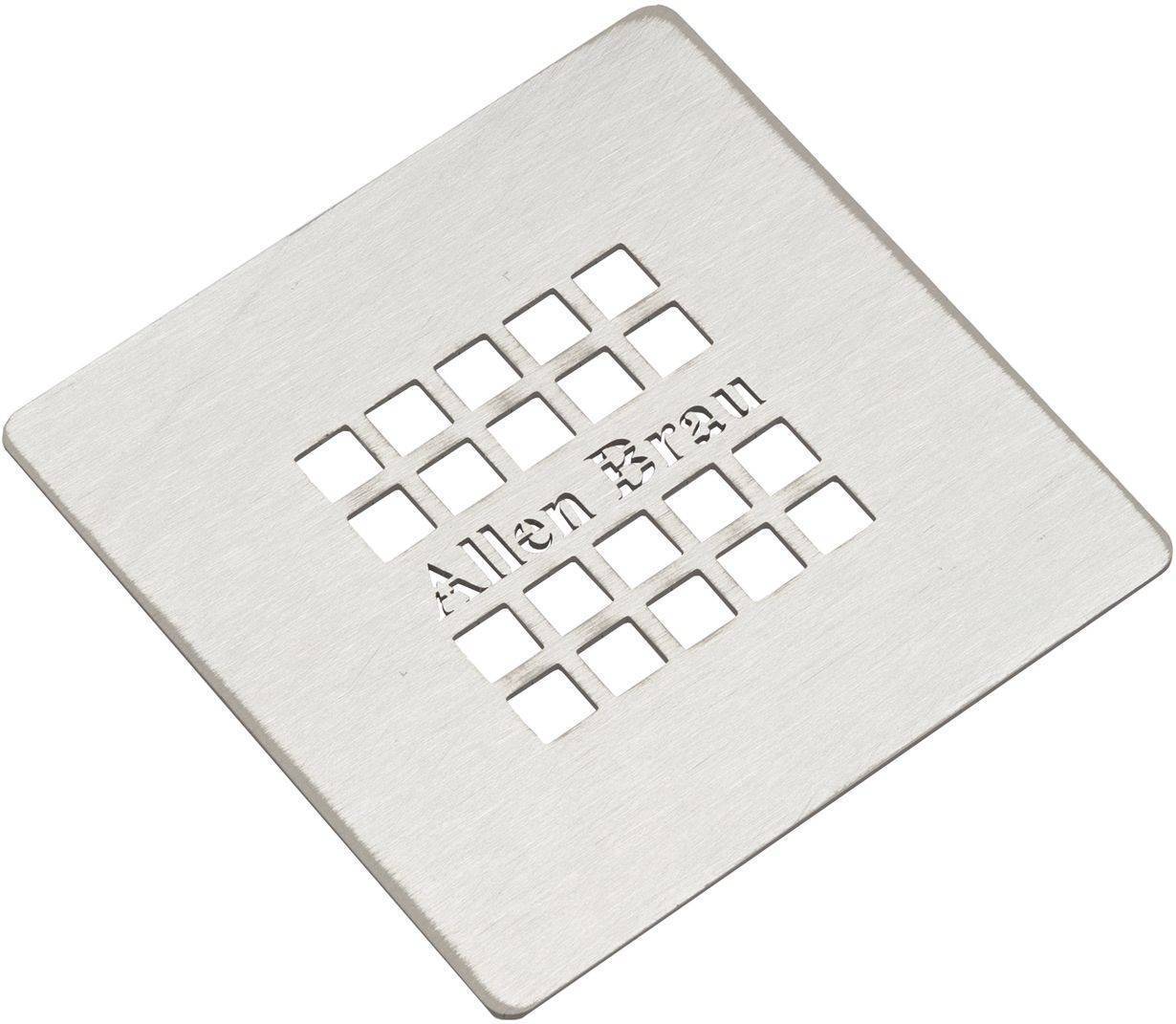 Накладка для сифона Allen Brau Priority 12.7x12.7 см серебро 8.310N1-BA