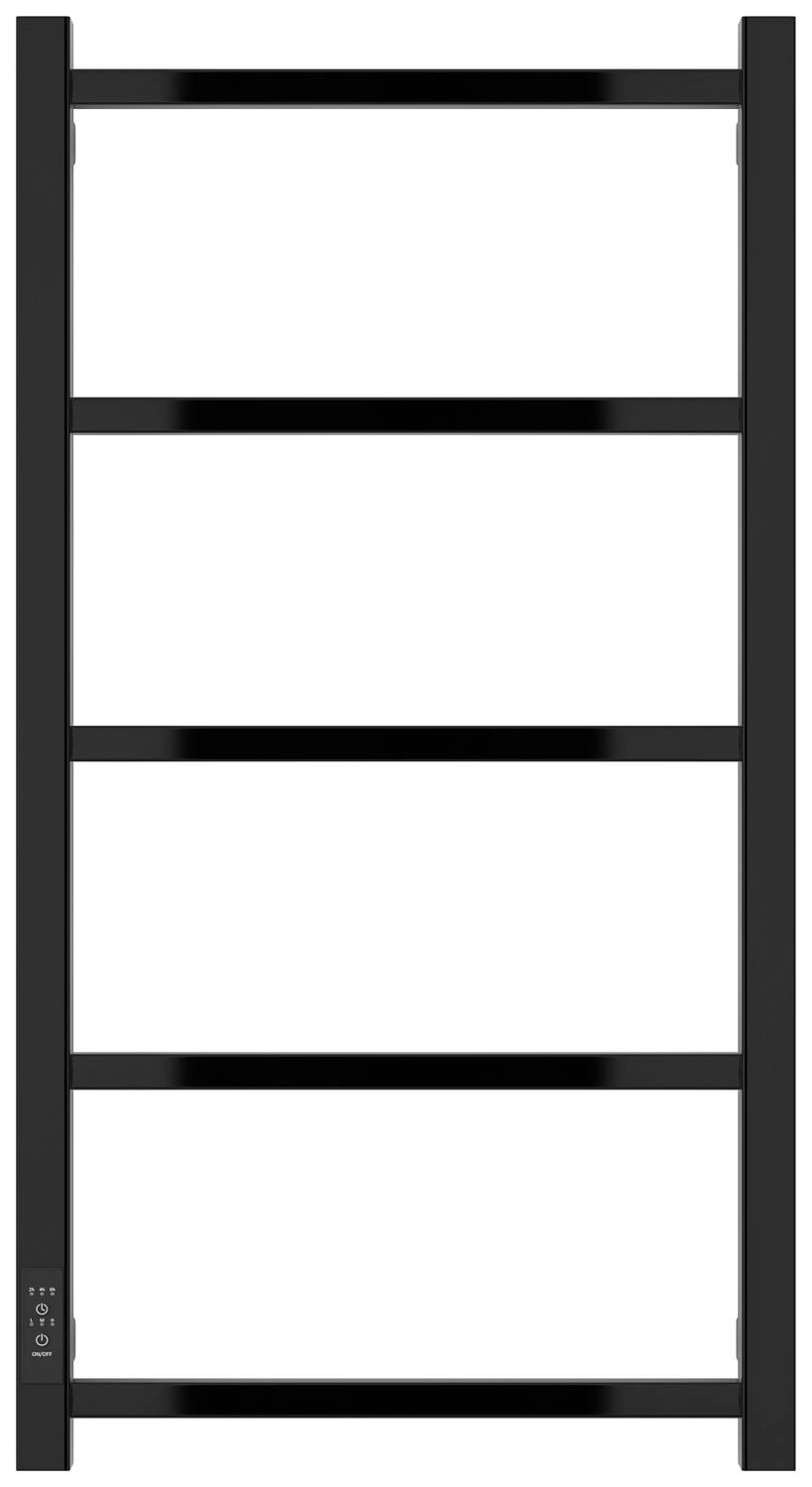 Полотенцесушитель электрический Стилье Формат 26 43x80 см черный 17527-8040