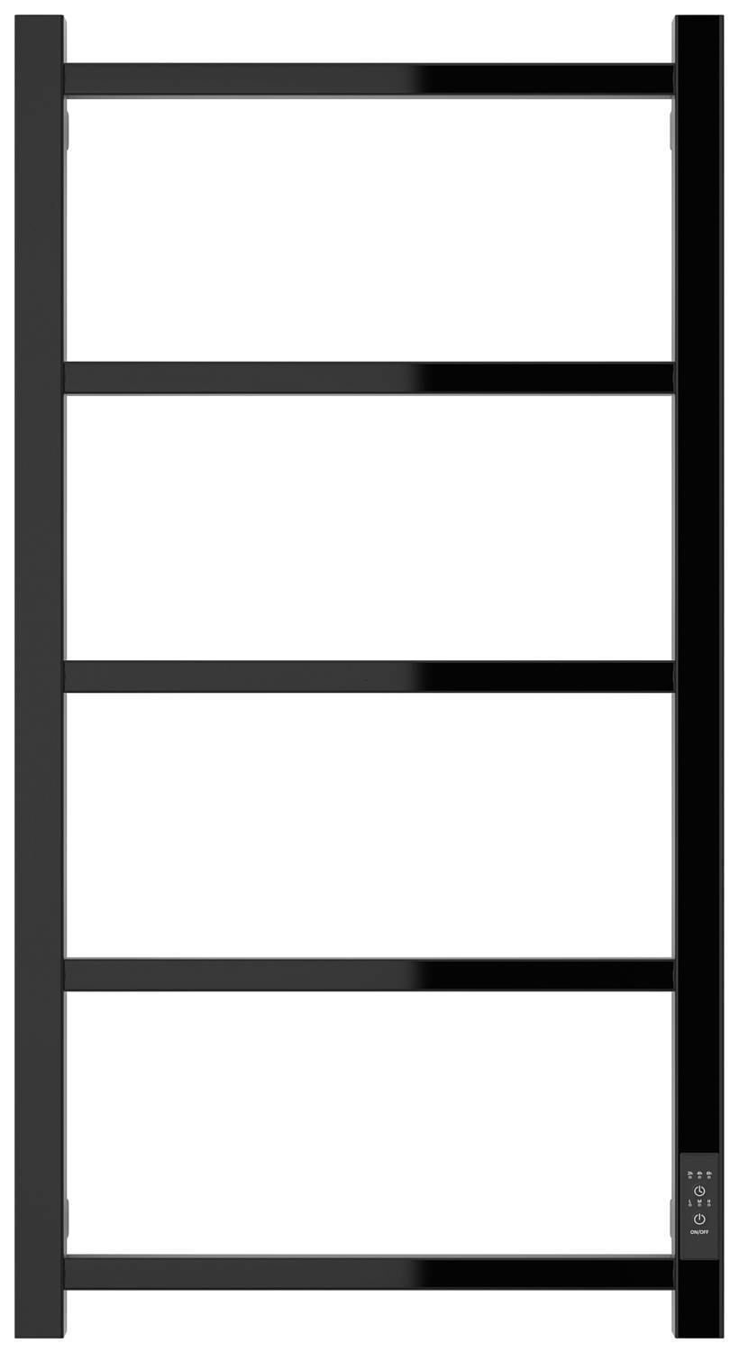 Полотенцесушитель электрический Стилье Формат 26 43x80 см черный 17526-8040