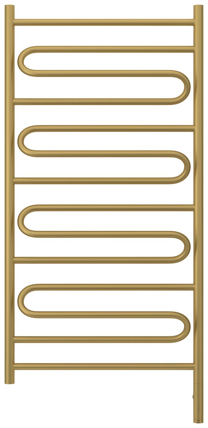 Полотенцесушитель электрический Сунержа Элегия 3.0 632x1324 мм правый матовое золото 032-5819-1260