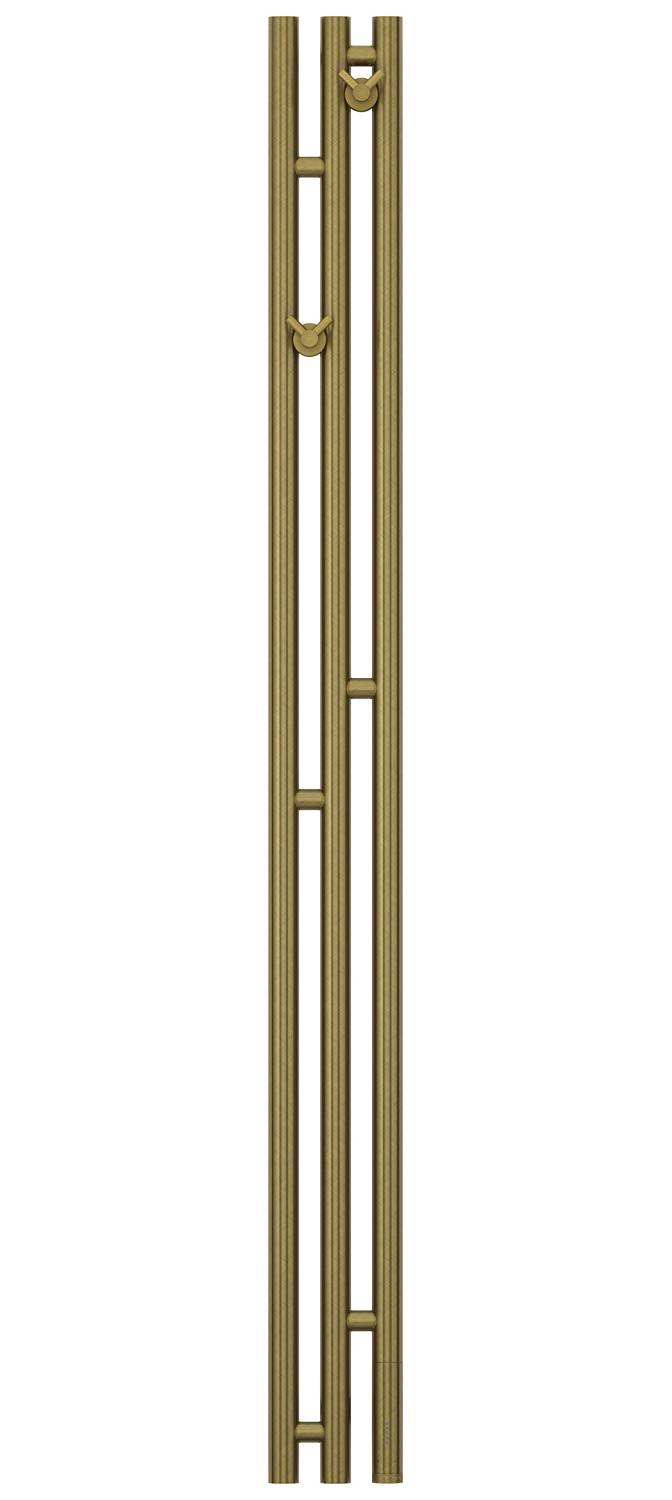 Полотенцесушитель электрический Сунержа Терция 3.0 138x1500 мм правый состаренная бронза 05-5845-1511
