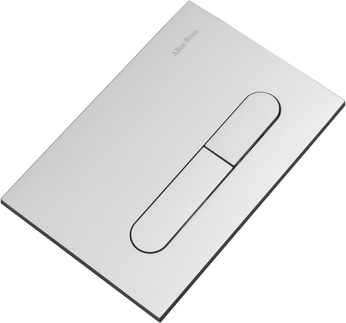 Клавиша смыва Allen Brau Project Color 23.1x15.7 см хром матовый 9.2PR01.MG