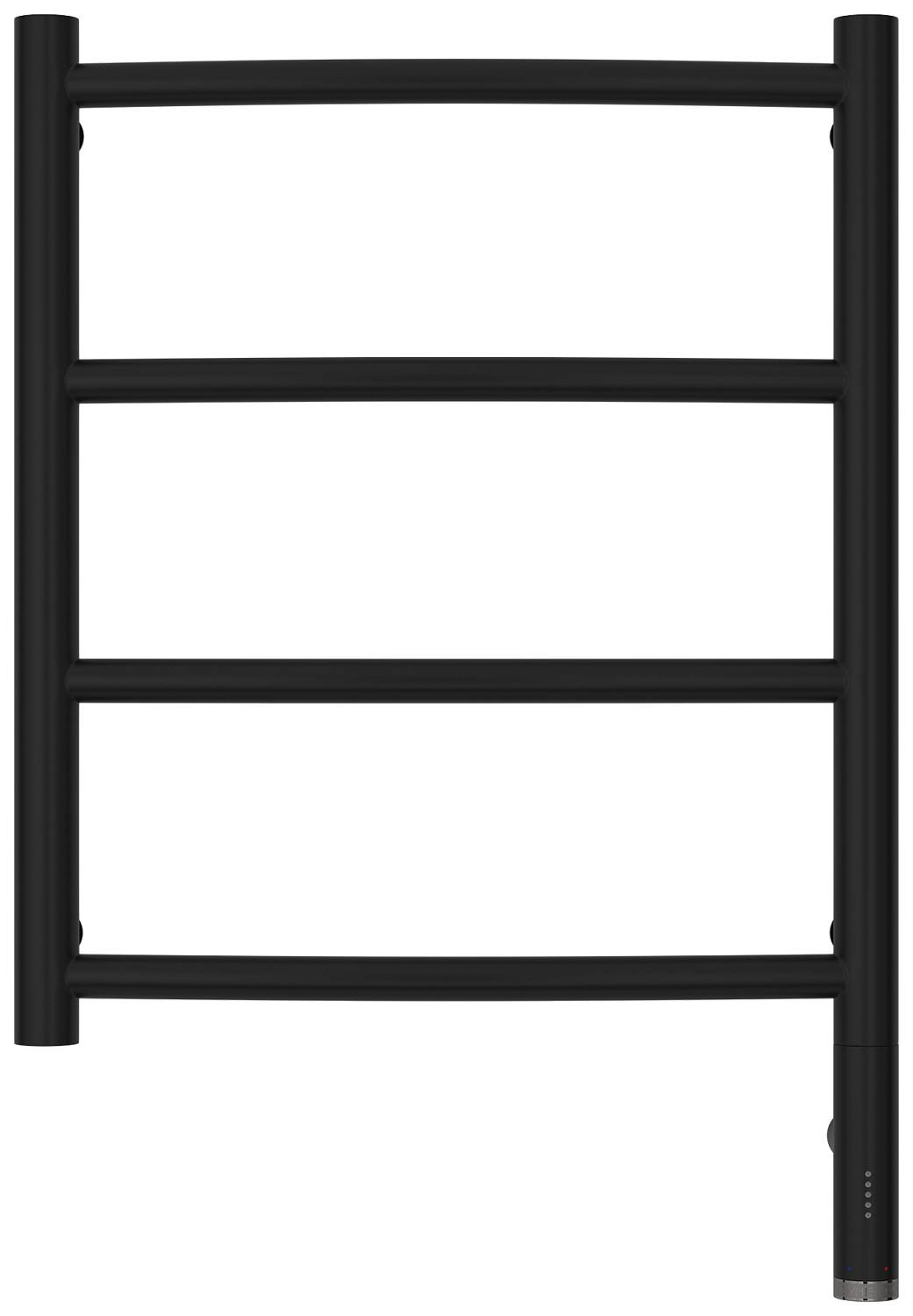 Полотенцесушитель электрический Сунержа Галант 3.0 432x624 мм правый матовый черный 31-5801-5040