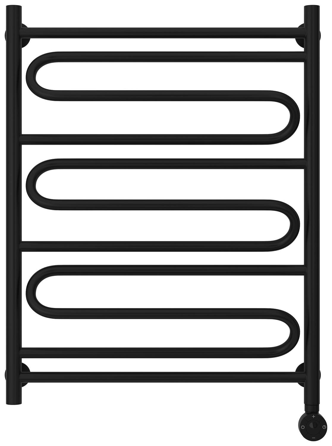 Полотенцесушитель электрический Стилье Формат 22 65.8x86.5 см черный 31522-8060