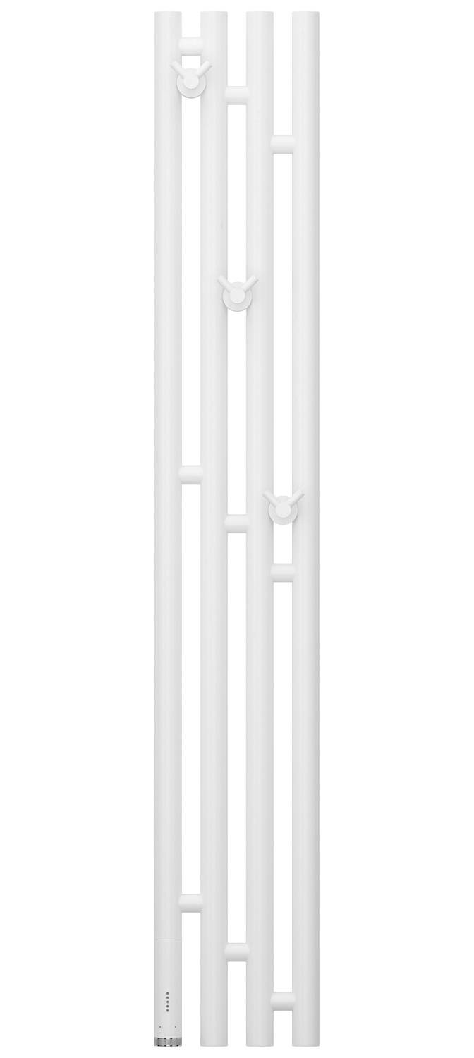 Полотенцесушитель электрический Сунержа Кантата 3.0 191x1200 мм левый матовый белый 30-5846-1216
