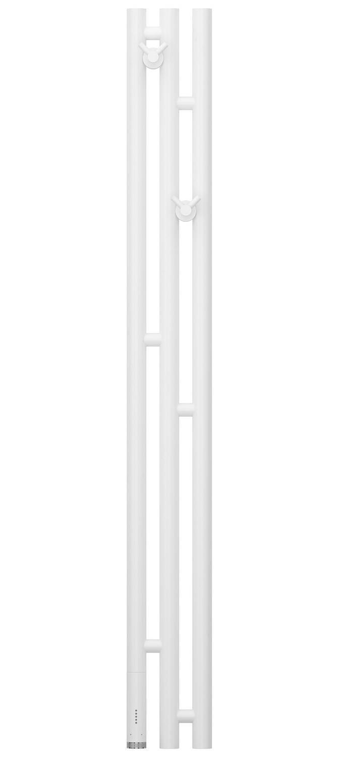 Полотенцесушитель электрический Сунержа Терция 3.0 13.8x120 см левый матовый белый 30-5844-1211