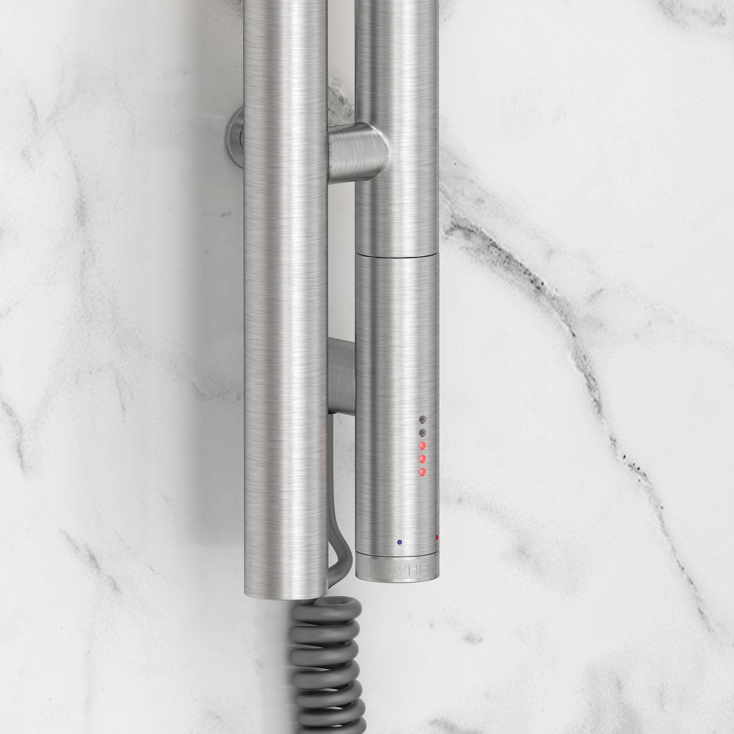 Полотенцесушитель электрический Сунержа Нюанс 3.0 85x1200 мм правый сатин 071-5843-1253