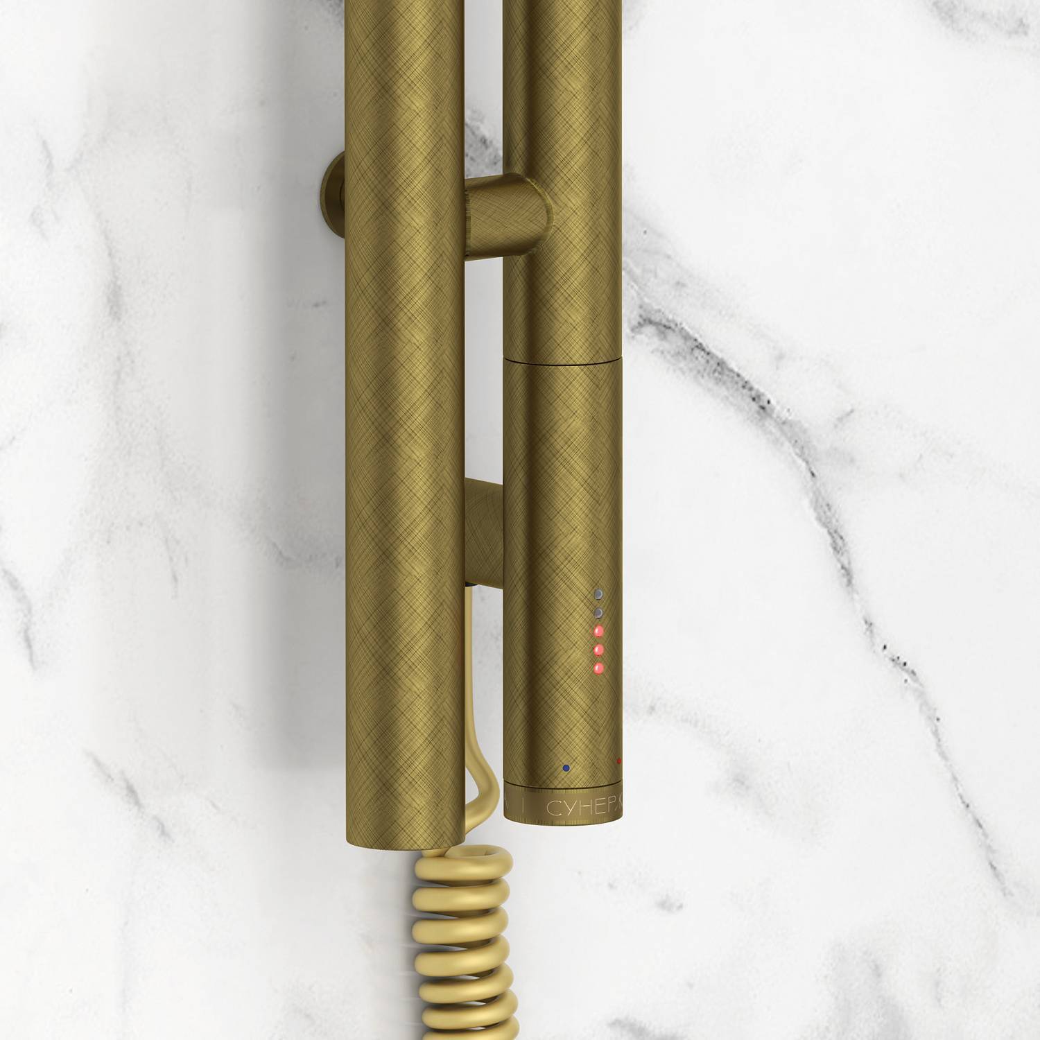 Полотенцесушитель электрический Сунержа Нюанс 3.0 85x1200 мм правый состаренная бронза 05-5843-1253