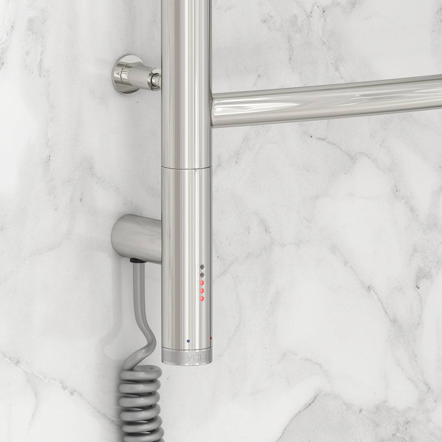 Полотенцесушитель электрический Сунержа Галант 3.0 432x624 мм левый без покрытия 00-5800-5040