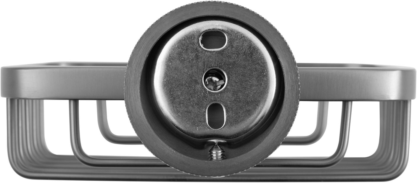 Мыльница подвесная Allen Brau Priority 12.8x12.6x5.4 см графит браш 6.31004-MG