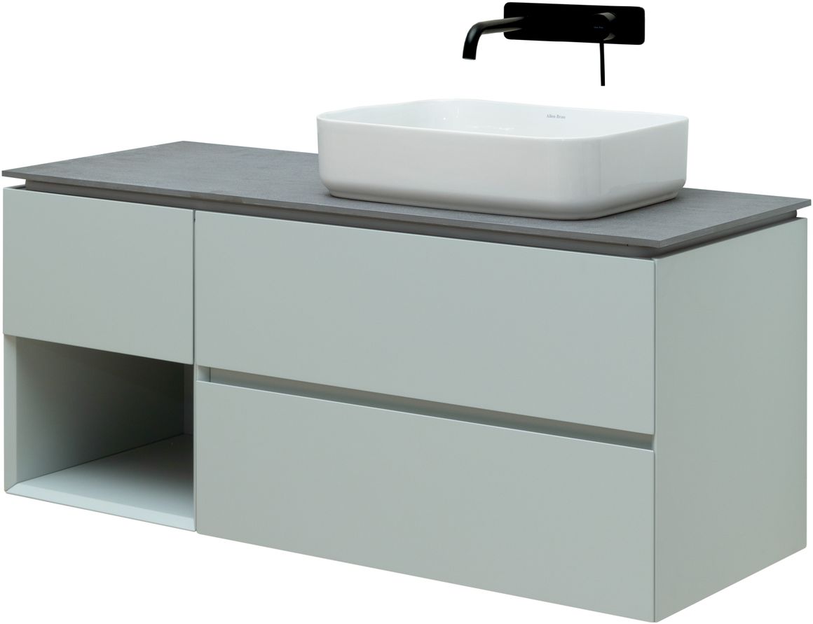 Тумба под раковину Allen Brau Infinity 119.2x45.6x51 см папирус 1.21007.PWM