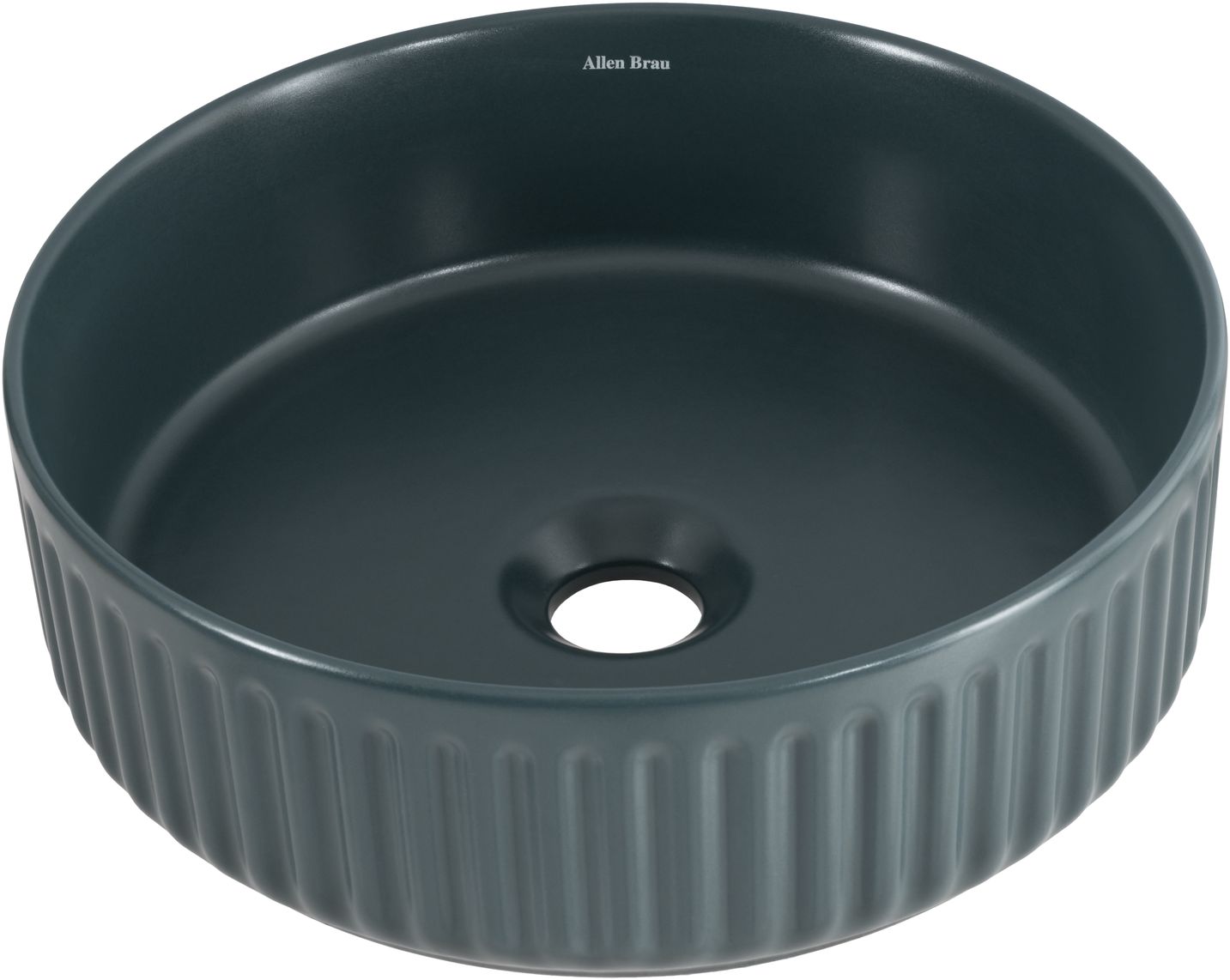 Раковина-чаша Allen Brau Fantasy 36х36х12 см петроль 4.11032.PT