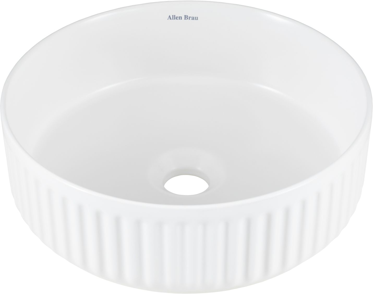 Раковина-чаша Allen Brau Fantasy 36х36х12 см белый 4.11032.21