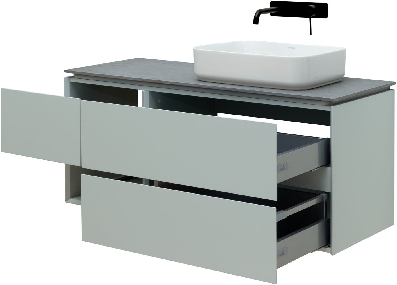 Тумба под раковину Allen Brau Infinity 119.2x45.6x51 см папирус 1.21007.PWM